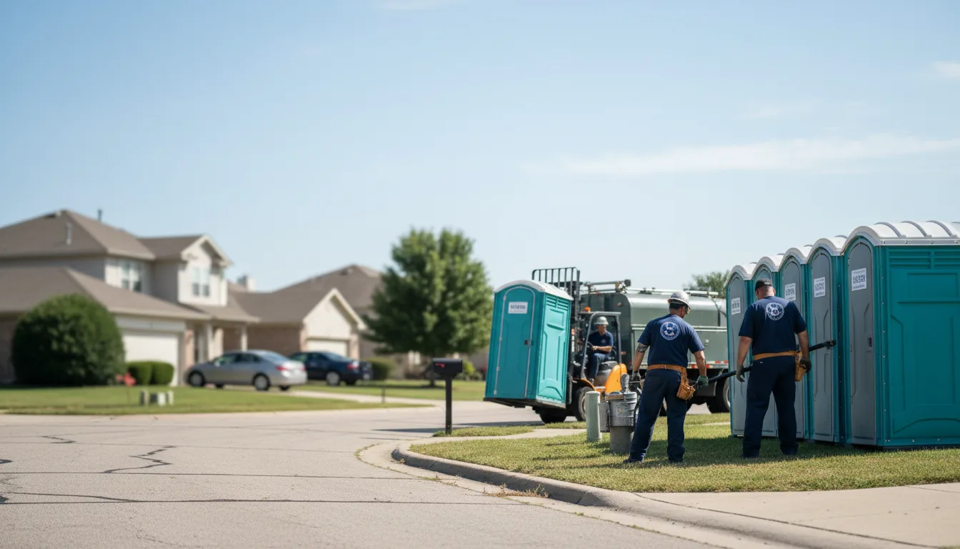 Porta Potty Rental in Walshville, IL near me